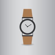 watch flat icon vector illustration eps10 N2