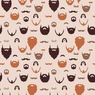 Beards and Mustaches pattern