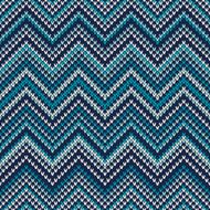 Zigzag Knitted Pattern Seamless Background N3