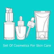 set of cosmetics for skin care N11