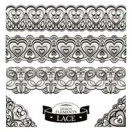 Set of lace patterns N2