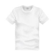 white T-shirt template