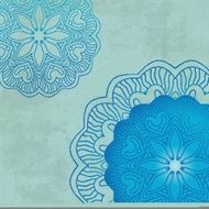 Vintage background with bright colors mandala N6