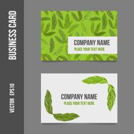 Corporate identity - business cards N6