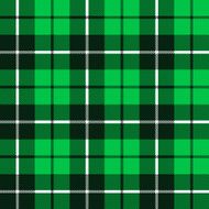 green tartan fabric texture in a square pattern seamless