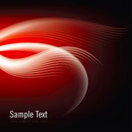 abstract vector black-red background