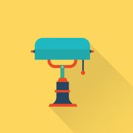 vector flat library lamp icon N2