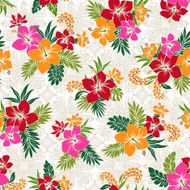 pattern of Hibiscus N10
