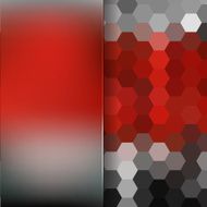 abstract background consisting of hexagons and matt glass N7