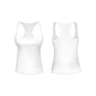 Vector White Women T-shirt