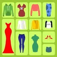 Woman Dress Set