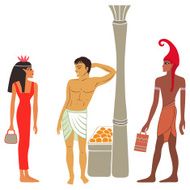 Ancient Egyptian-Greek market negotiations N2
