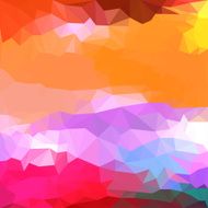abstract triangle polygonal geometric background for use in design N6