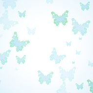 Abstract Butterfly Background N3