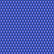 Blue Scales Seamless Pattern Texture Stock Vector Illustration