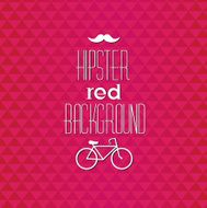 Hipster triangle pattern