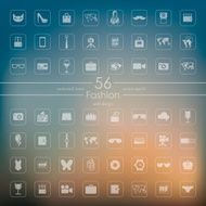 Set of Fashion Icons N88