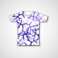 Abstract illustration on t-shirt N140