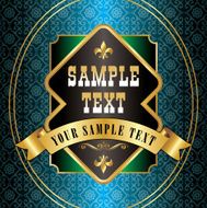 Template frame design for card with place your text N3
