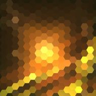 Abstract colorful hexagons background N2