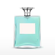 elegant perfume bottle with label N13