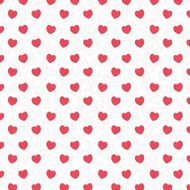 heart background on scribble abstract pattern white Vector