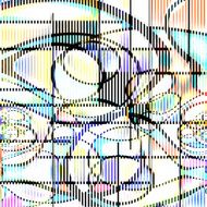 Modern art abstract