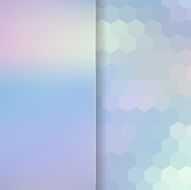 abstract background consisting of hexagons and matt glass N12