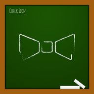 Vector bow-tie icon Eps10 N3
