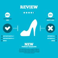 Women&#039;s shoe sign icon High heels shoe N2