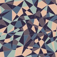 Stylized texture with blue and grey triangles