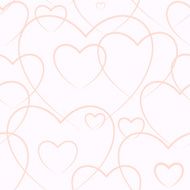 Seamless background consisting of hearts for Valentine&#039;s day N4