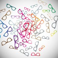 abstract background glasses N4