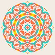 Abstract round design N2