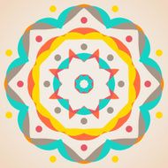 Abstract round design N3
