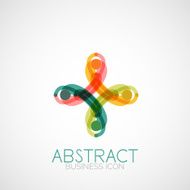Symmetric abstract geometric shape N176