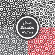 Circle seamless pattern Abstract background