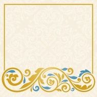 Vintage invitation card N53