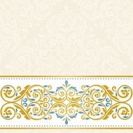 Vintage invitation card N55