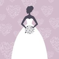 Vector Beautiful Bride N2