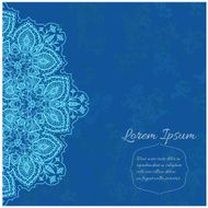 Elegant Background With Lace Ornament &amp; Place For TextÂ