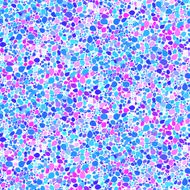 Ditsy vector pattern with many small leaves N3