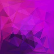 Abstract pink triangles background