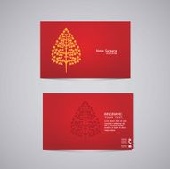 Vector abstract creative business cards N17