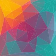 Abstract colorful triangles background N3
