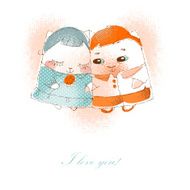 couple in love cats