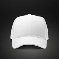 blank hat in white N3