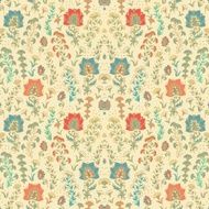Seamless floral pattern in turkish style N2