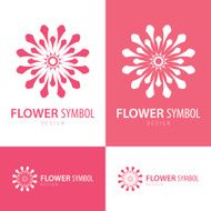 Flower symbol icon