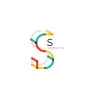Minimal font or letter icon design N88